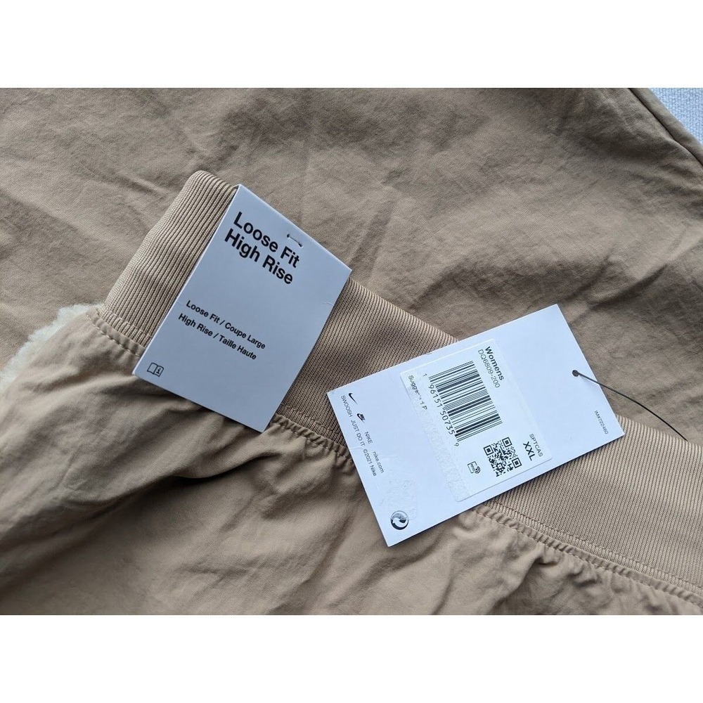 Nike Womens Loose Fit High Rise Pants Size XXL DQ6809 Gorpcore Streetwear NEW - Picture 4 of 6